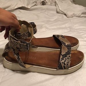 Altar’d State Platform Sandals. Used but still in very good condition.